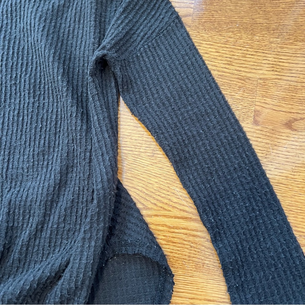 UO Out from Under Longsleeve Waffleknit Top - Picture 7 of 13